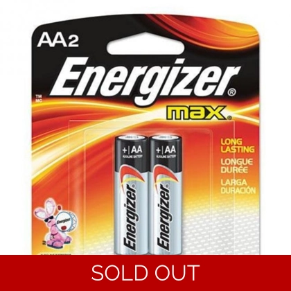 BATTERY ENERGIZER AA 1X2